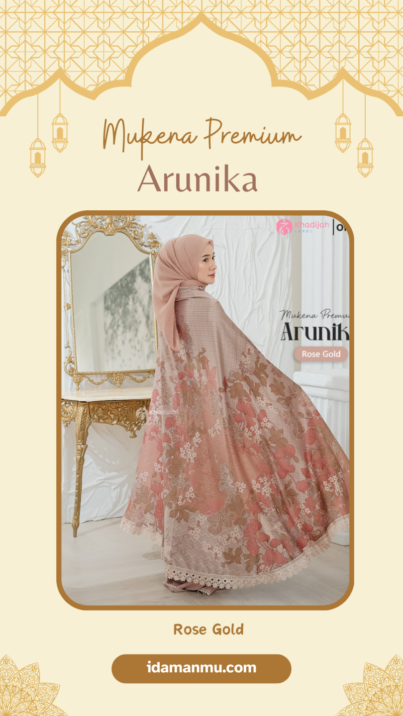 Mukena Dewasa Jumbo Premium Silk Renda Mewah