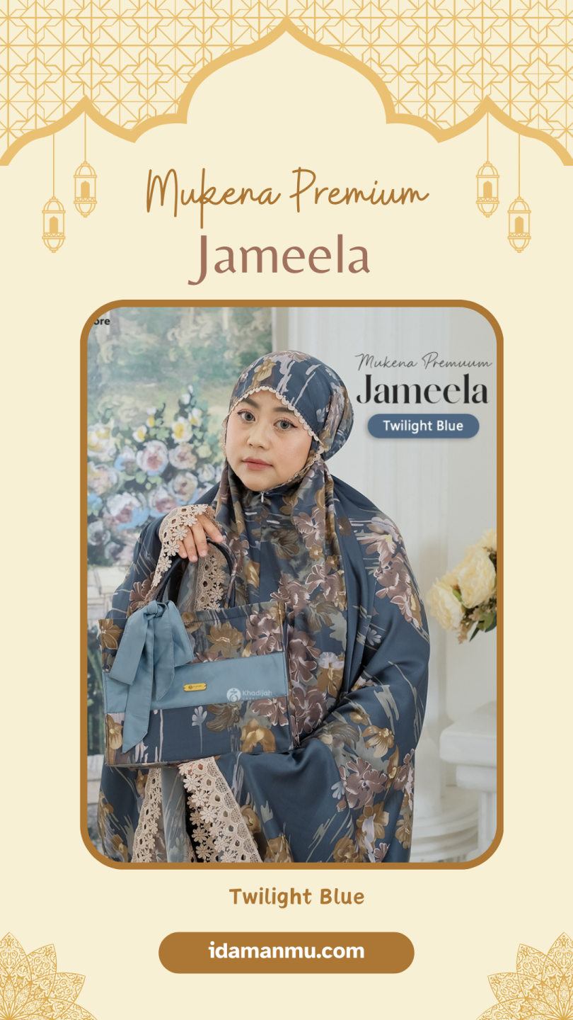 Mukena Dewasa Jumbo Premium Silk Renda Mewah